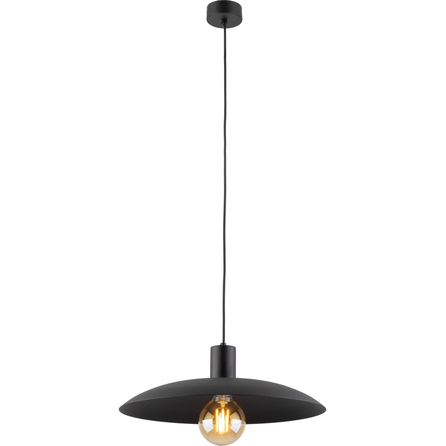 Lámpara colgante ASTRA 1xE27/15W/230V diá. 41 cm negro