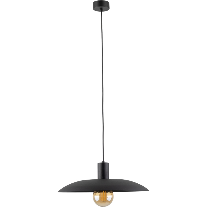 Lámpara colgante ASTRA 1xE27/15W/230V diá. 41 cm negro