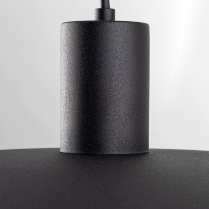 Lámpara colgante ASTRA 1xE27/15W/230V diá. 41 cm negro