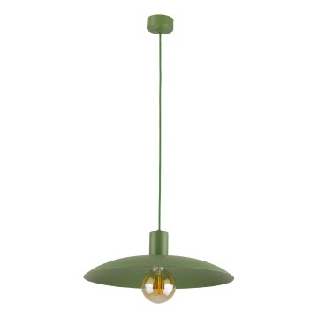 Lámpara colgante ASTRA 1xE27/15W/230V diá. 41 cm verde