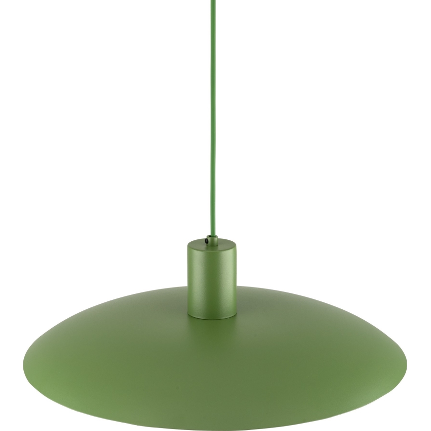 Lámpara colgante ASTRA 1xE27/15W/230V diá. 41 cm verde