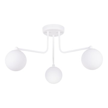 Lámpara colgante ASTRAL 3xG9/8W/230V blanco