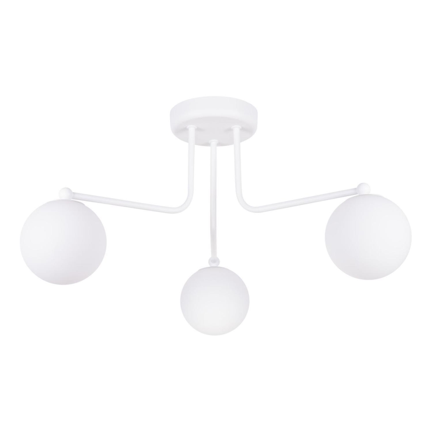 Lámpara colgante ASTRAL 3xG9/8W/230V blanco