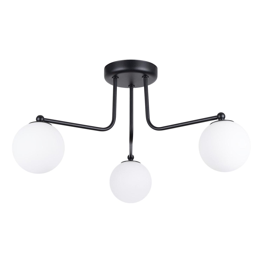 Lámpara colgante ASTRAL 3xG9/8W/230V negro