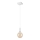 Lámpara colgante ASTRID 1xE27/60W/230V blanco