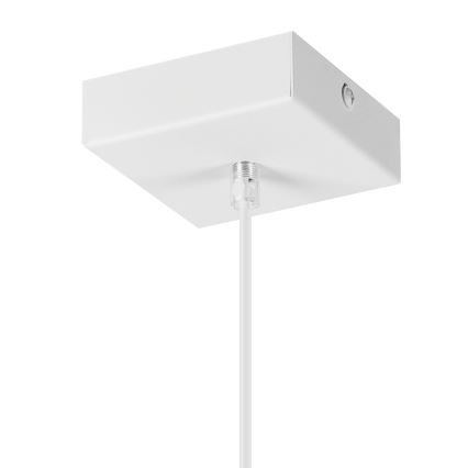 Lámpara colgante ASTRID 1xE27/60W/230V blanco