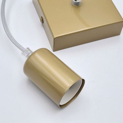 Lámpara colgante ASTRID 1xE27/60W/230V dorado