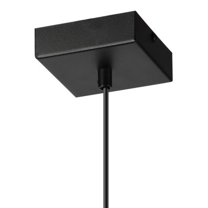 Lámpara colgante ASTRID 1xE27/60W/230V mate negro