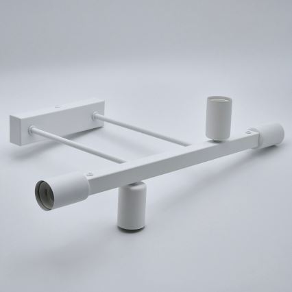 Lámpara colgante ASTRID 4xE27/60W/230V blanco