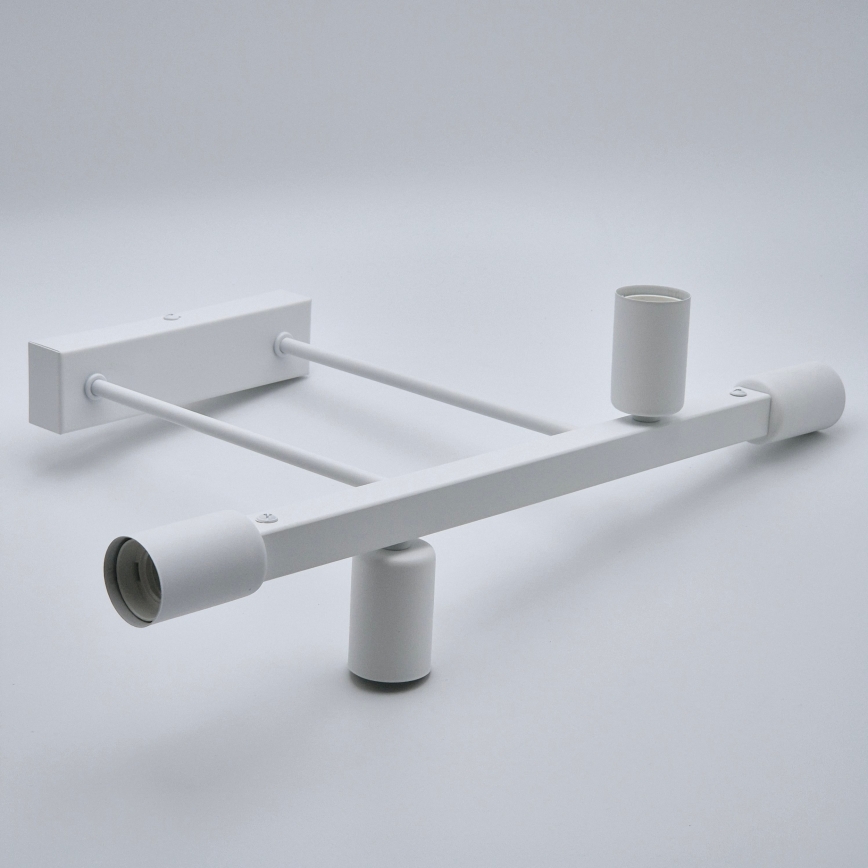 Lámpara colgante ASTRID 4xE27/60W/230V blanco