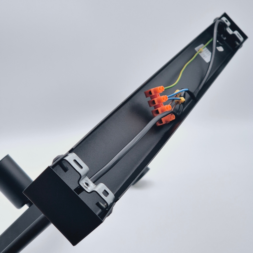 Lámpara colgante ASTRID 8xE27/60W/230V negro