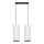 Lámpara colgante AVALO 2xE27/60W/230V blanco
