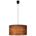 Lámpara colgante AXEL 1xE27/60W/230V marrón, diámetro 40 cm