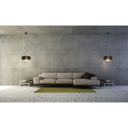 Lámpara colgante BABILON 1xE27/15W/230V