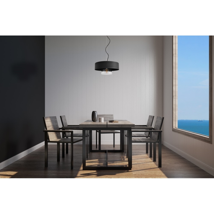 Lámpara colgante BABILON 1xE27/15W/230V