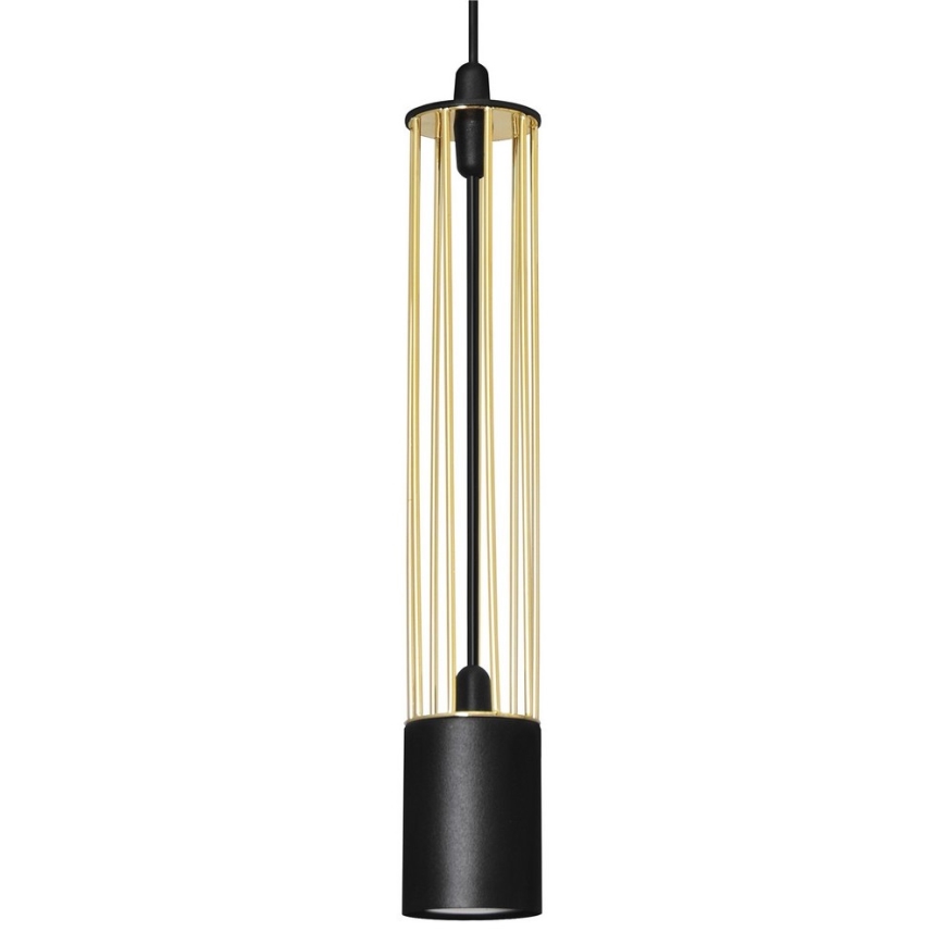 Lámpara colgante BARS 1xGU10/20W/230V dorado/negro