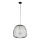 Lámpara colgante BELL 1xG9/12W/230V diá. 33 cm negro/dorado