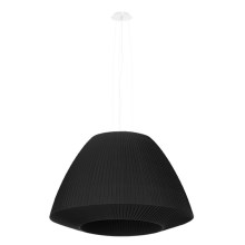 Lámpara colgante BELLA 3xE27/60W/230V diámetro 60 cm negro