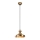Lámpara colgante BERCESTE 1xE27/40W/230V dorado