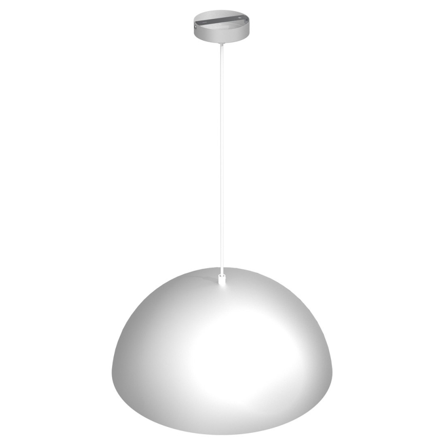 Lámpara colgante BETA 1xE27/60W/230V diá. 45 cm blanco