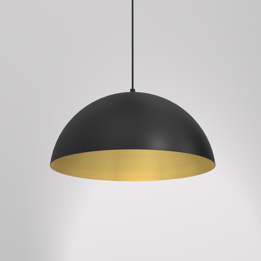 Lámpara colgante BETA 1xE27/60W/230V diá. 45 cm negro