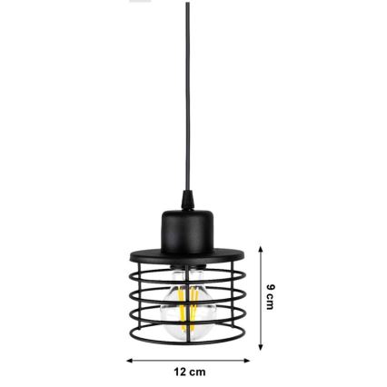 Lámpara colgante BONOX 1xE27/60W/230V