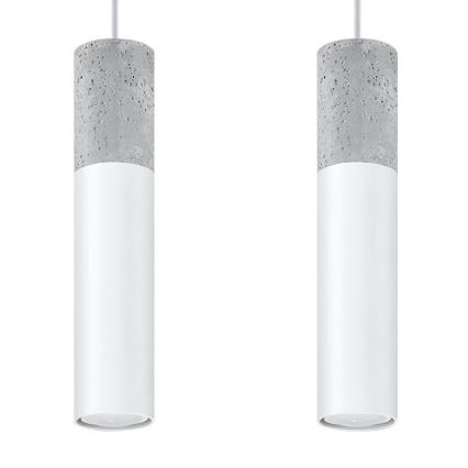 Lámpara colgante BORGIO 2xGU10/40W/230V