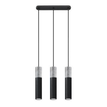 Lámpara colgante BORGIO 3xGU10/40W/230V