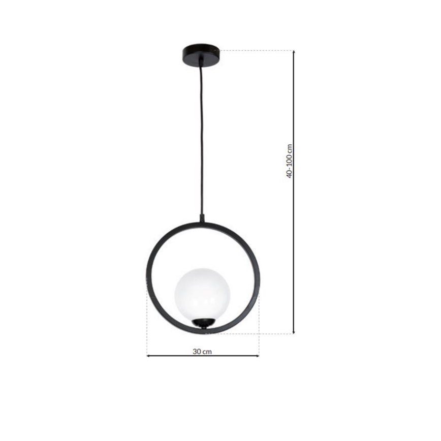 Lámpara colgante BOSTON 1xE14/40W/230V