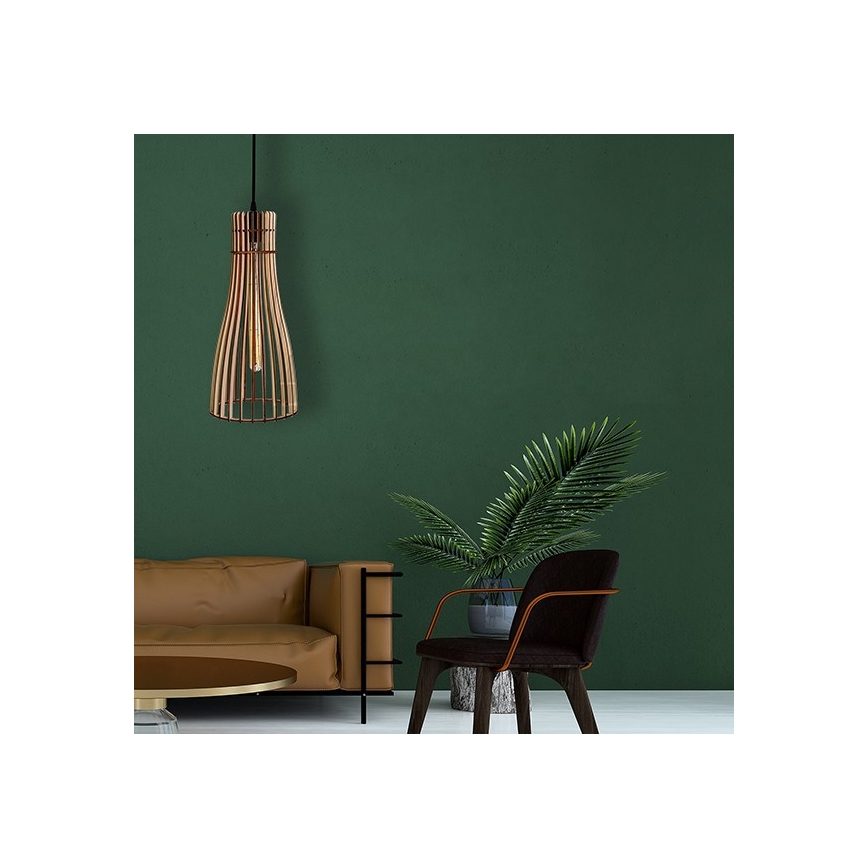 Lámpara colgante BOTTLE 1xE27/24W/230V