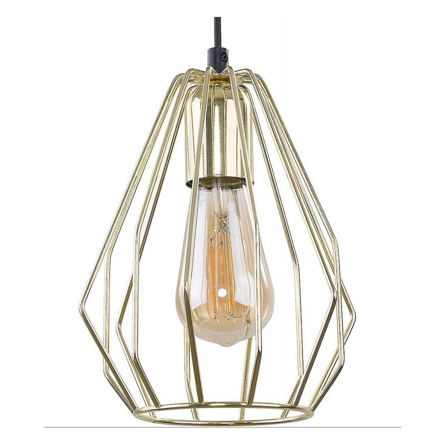 Lámpara colgante BRYLANT 1xE27/60W/230V dorado