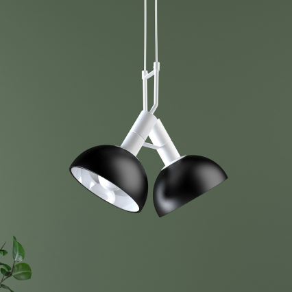 Lámpara colgante BUFFI 2xE27/60W/230V