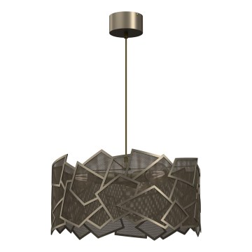 Lámpara colgante CAMO 3xE27/15W/230V dorado