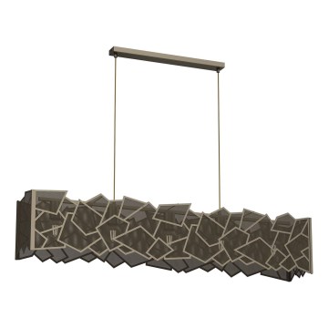 Lámpara colgante CAMO 5xE27/15W/230V dorado