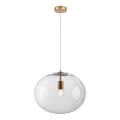 Lámpara colgante CAMPANIA 1xE27/60W/230V dorado