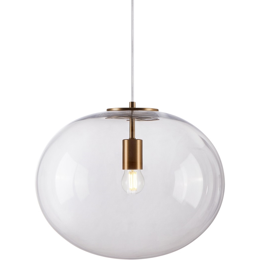 Lámpara colgante CAMPANIA 1xE27/60W/230V dorado