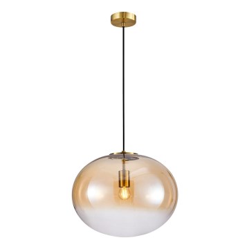 Lámpara colgante CAMPANIA 1xE27/60W/230V dorado