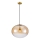 Lámpara colgante CAMPANIA 1xE27/60W/230V dorado