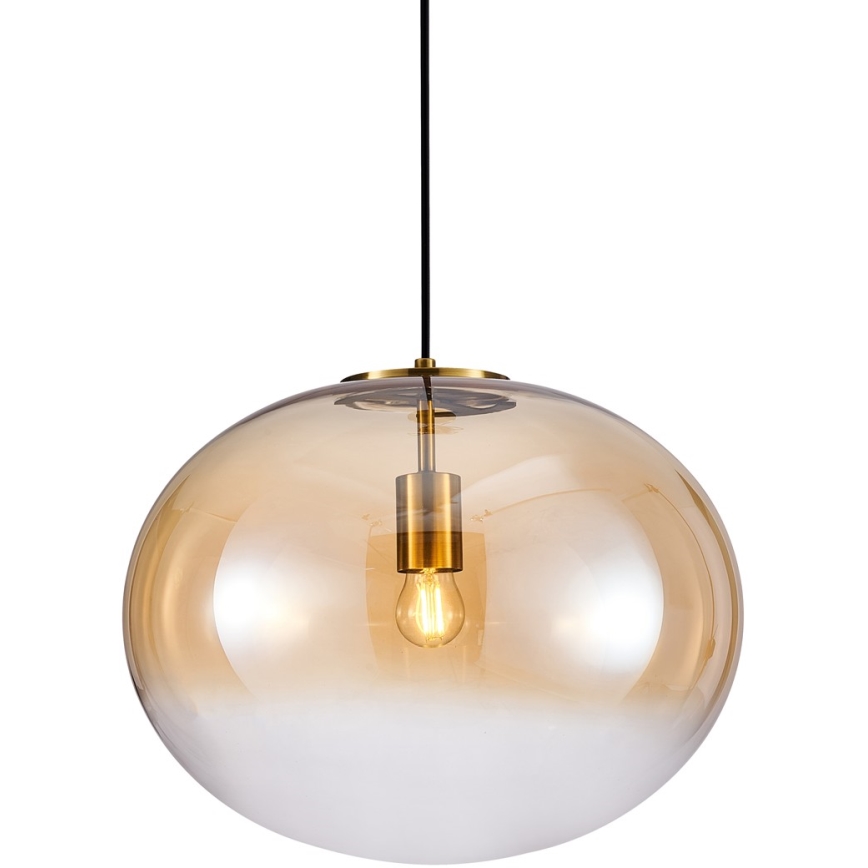 Lámpara colgante CAMPANIA 1xE27/60W/230V dorado
