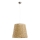 Lámpara colgante CANNUCIA 1xE27/15W/230V beige