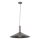 Lámpara colgante CAPRI 1xE27/15W/230V diá. 50 cm antracita/gris