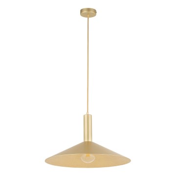 Lámpara colgante CAPRI 1xE27/15W/230V diá. 50 cm dorado
