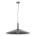 Lámpara colgante CAPRI 1xE27/15W/230V diá. 70 cm antracita/gris