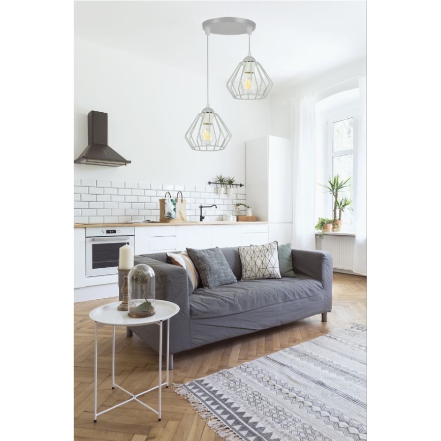Lámpara colgante CEED 2xE27/60W/230V