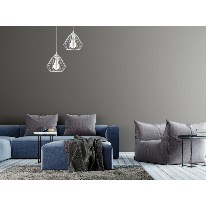 Lámpara colgante CEED 2xE27/60W/230V