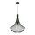 Lámpara colgante CESTA 1xE27/60W/230V verde