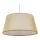 Lámpara colgante CHARLIE 1xE27/60W/230V beige