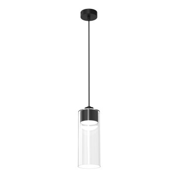 Lámpara colgante CLARISSA 1xGX53/12W/230V negro