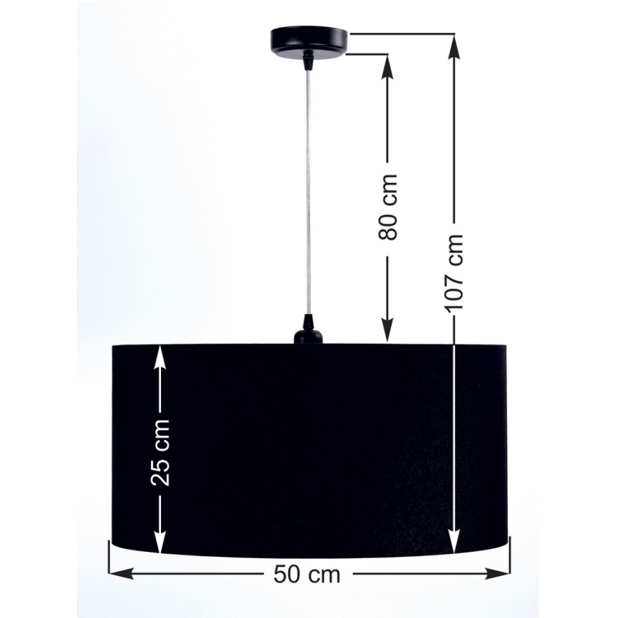 Lámpara colgante CLASSIC 1xE27/60W/230V
