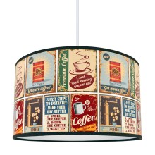 Lámpara colgante COFFEE 1xE27/60W/230V